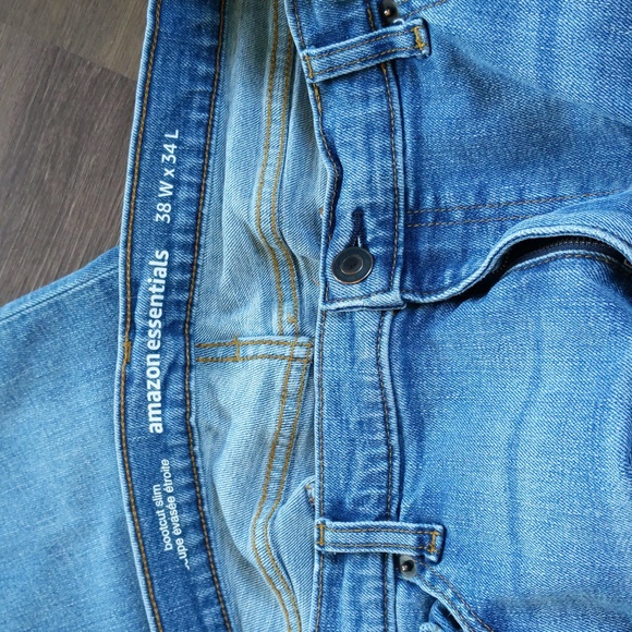 Amazon Essentials Men's Slim-Fit Boot Cut Size 38W x 34L - Picture 5 of 7